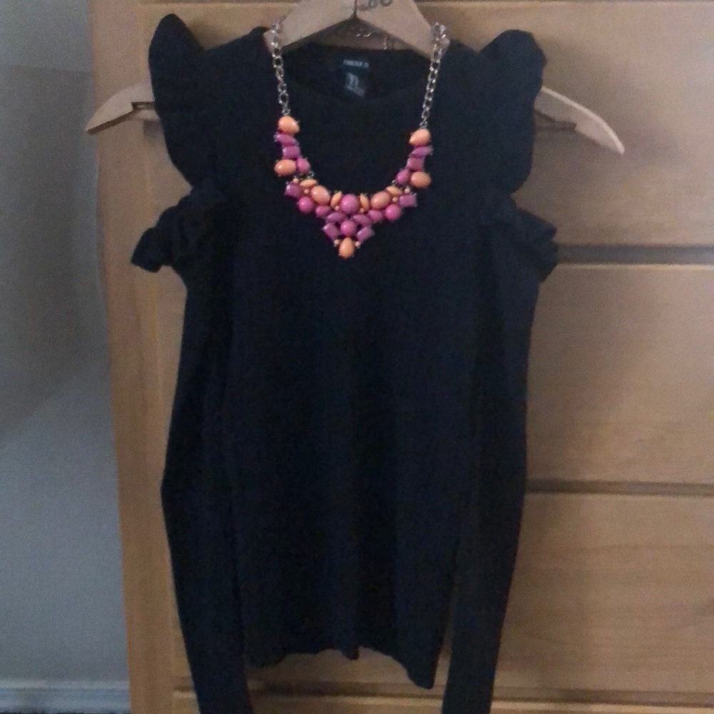 Forever 21 Cold ShoulderTop